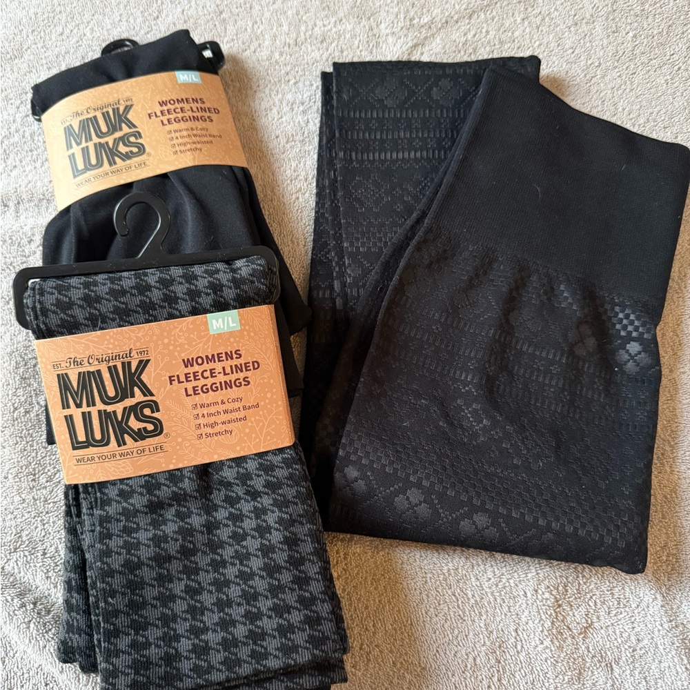 Muk Luks Women's Fleece-Lined Leggings